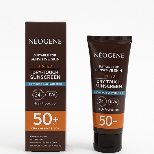Dry-Touch high protection Sunscreen Tinted with 50+ SPF